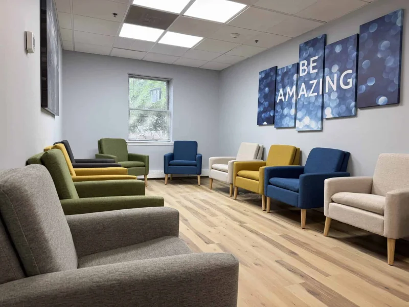 Group therapy and meeting room